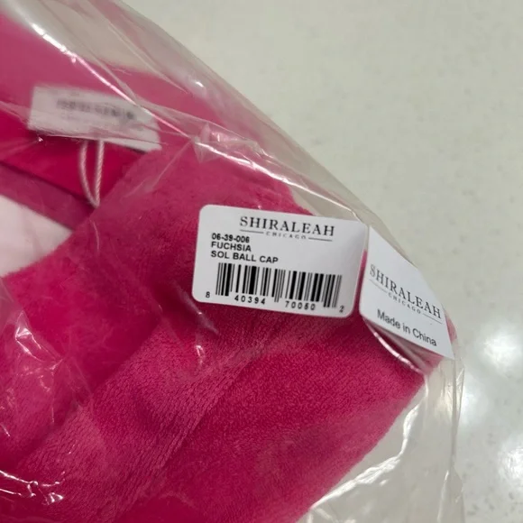 Shiraleah Fuschia Pink Baseball Cap NEW - Picture 4 of 6